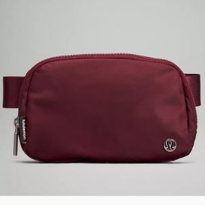Lululemon Red Merlot Everywhere Belt Bag